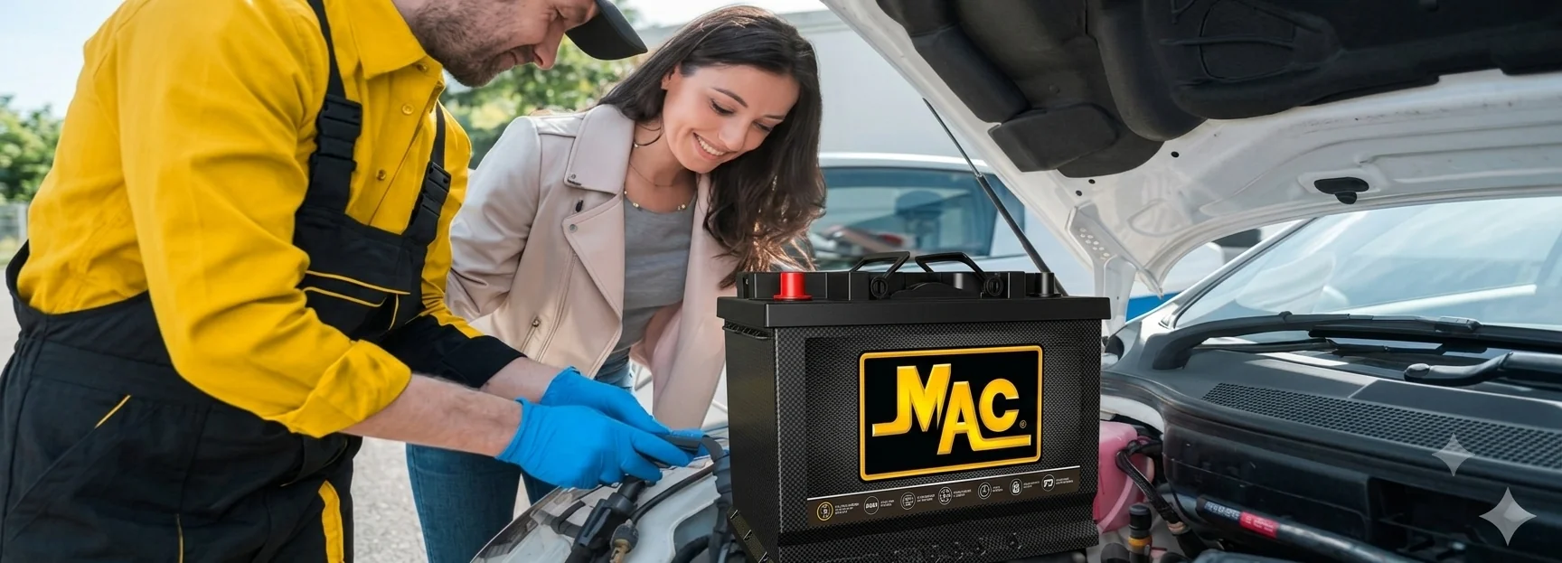 Técnico instalando batería a domicilio en Medellín